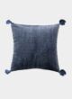 Blue cushion with tassel CS-239 by Ramsha Home