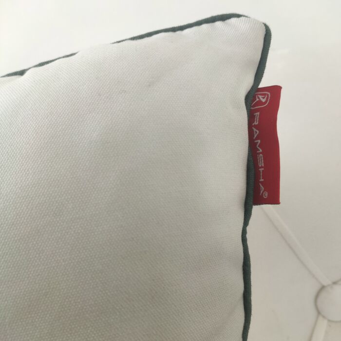 Decorative rainbow grey cushion with filler CS-274, 45X45cm
