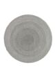 Amazing Handmade Grey Color Cotton Floor Round Braided Rug - BR 054 (120cm)