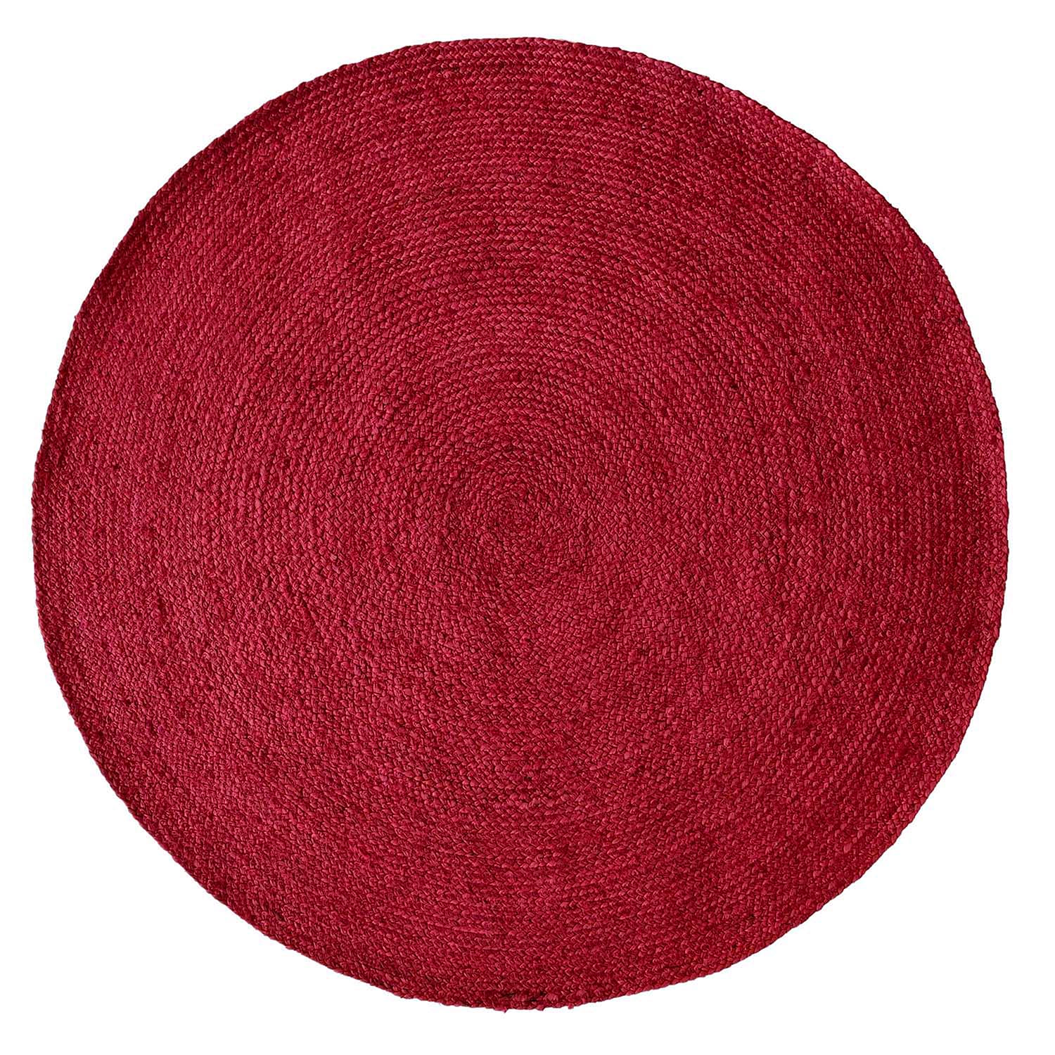 Eco-Friendly 120cm Handmade Indoor Mat Braided Jute Round Rug BR 060 by Ramsha Home Eco-friendly handmade indoor mat braided jute round rug BR 060, 120cm, enhancing your home decor by Ramsha Home.