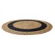 Beautiful Handmade Braided Jute Floor Round Rug: Well Matched for Drawing Room - BR 057 (200cm) - Image 2