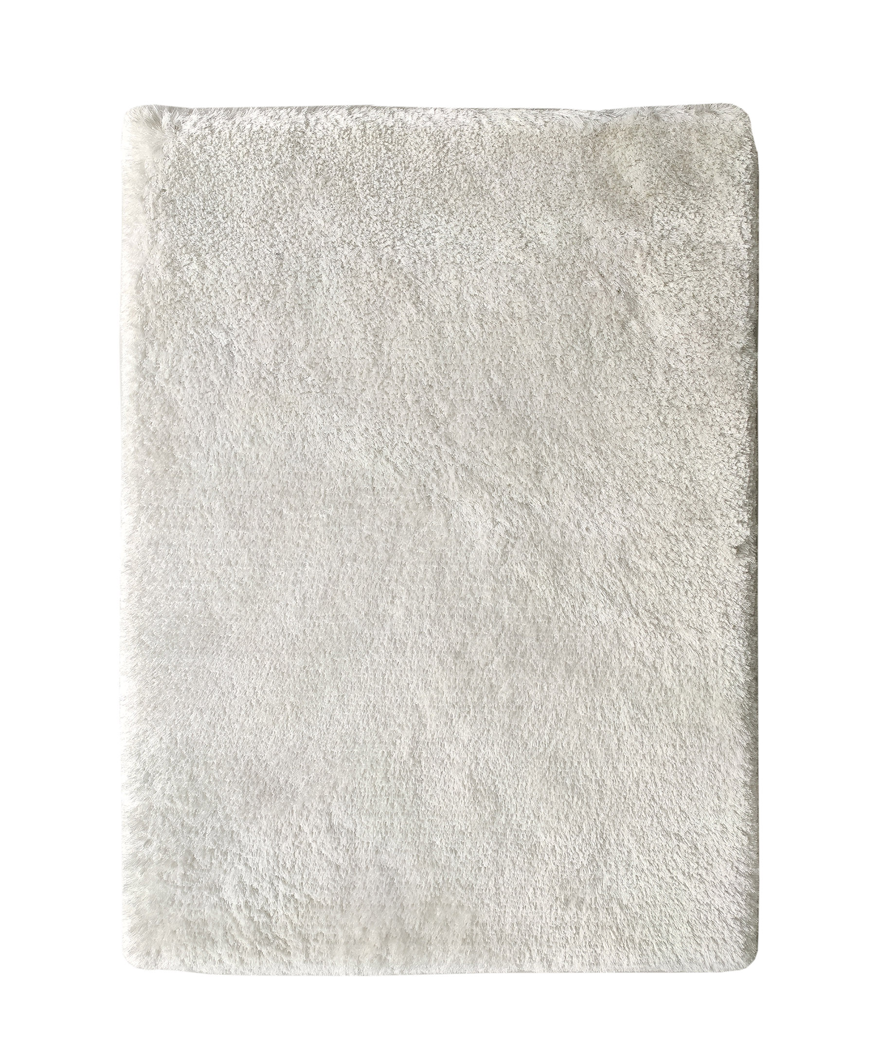 Plush White Shaggy Rug MPS 01 for Hallway Decor, 200x300cm Plush white shaggy rug MPS 01 for hallway decor, 200x300cm