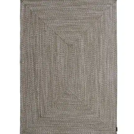 Handmade Natural Color Wool Floor Braided Rug - BR 052 (140x200cm)