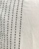 White & Blue Color Cotton Cushion with Filler for Couch, Sofa, Floor - CS 190 (45x45cm) - الصورة 3