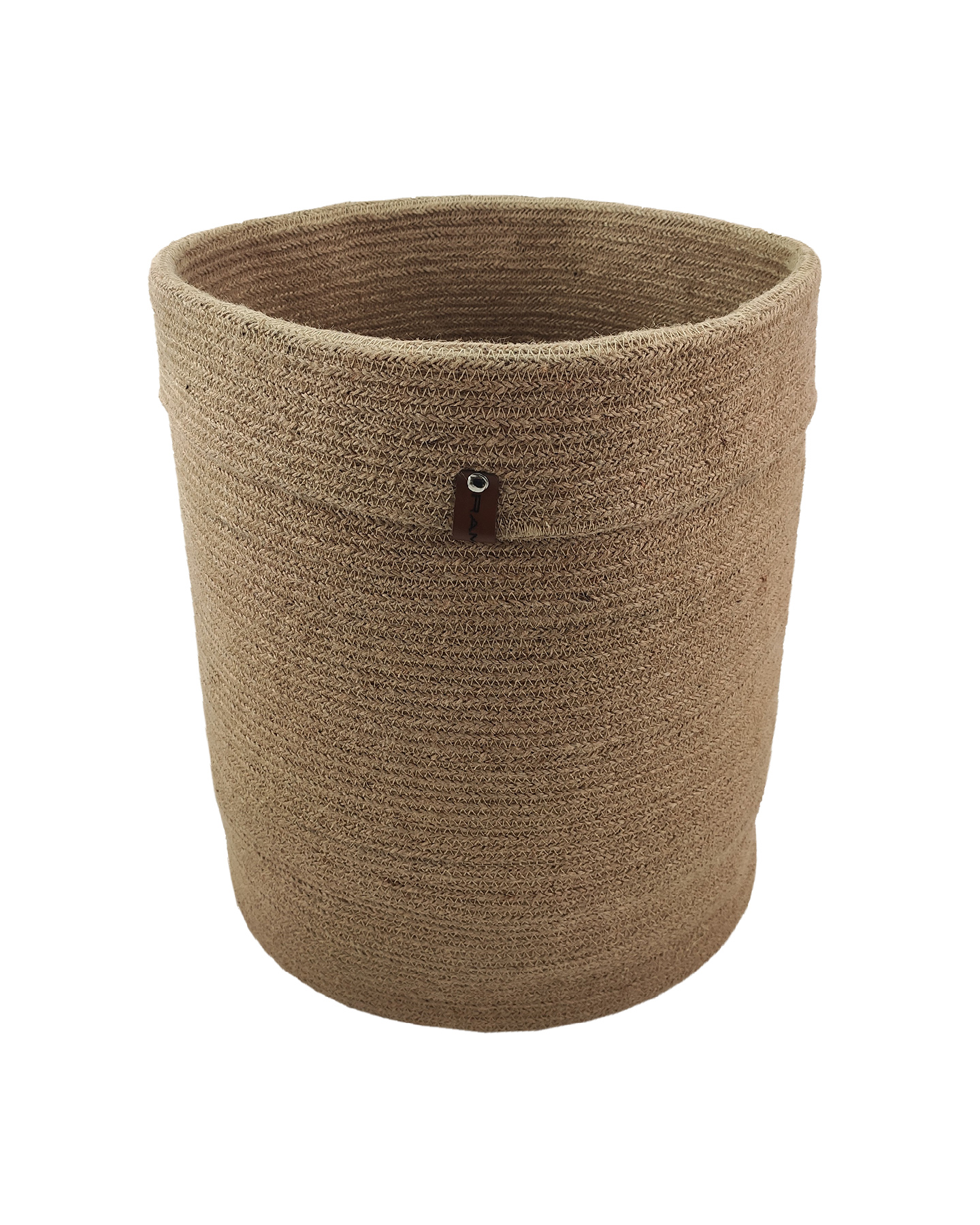1673689946_IMG_20220714_125745 Natural Handmade Jute & Cotton Basket - BS 017 (40Dx50Hcm) - الصورة 1