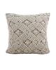 Natural White Color Cotton & Polyester Macrame Cushion - CS 169 (60x60cm)