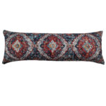 Multi Color Polyester Cushion with Filler for Floor, Hallway Cushion - CS 176 (30x90cm)