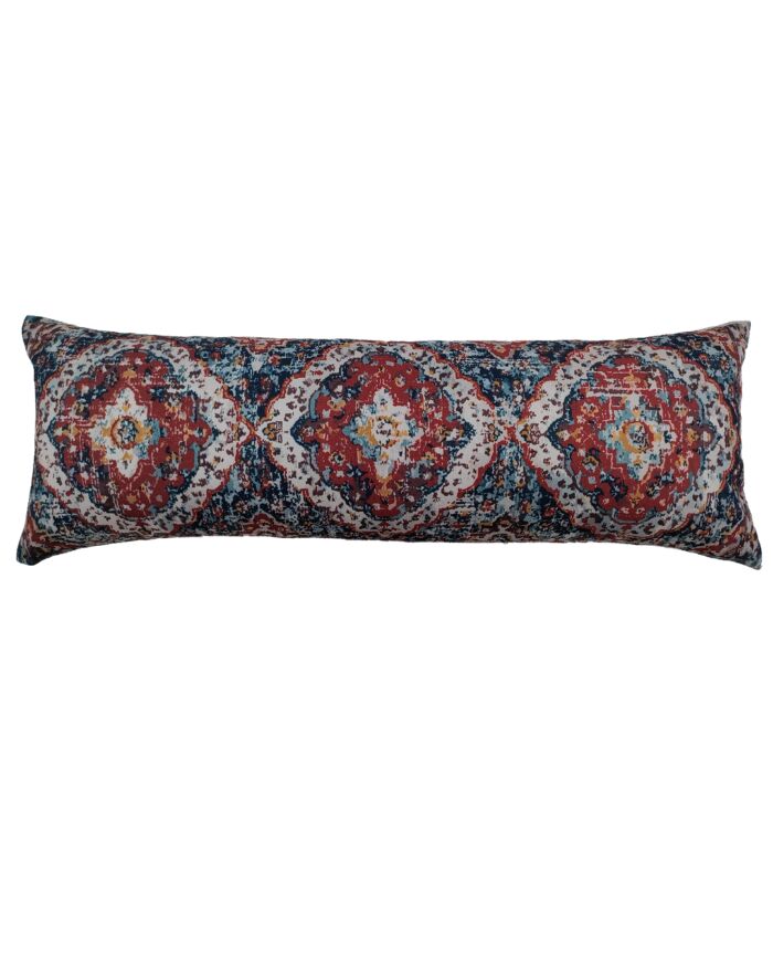Multi Color Polyester Cushion with Filler for Floor, Hallway Cushion - CS 176 (30x90cm) - Image 1