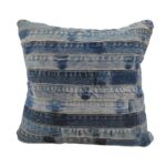 Denim Cotton Cushion with Filler for Living Room, Playroom - CS 188 (45x45cm)