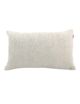 White Color Cotton Cushion with Filler for Cafe, Window Seat, Floor - CS 203 (30x50cm)