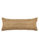 Natural Color Jute Cushion with Filler for Couch, Floor, Car - CS 205 (30x90cm)