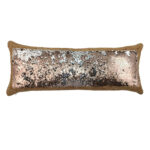 Natural Color Jute Cushion with Filler for Event, Bedroom - CS 207 (30x90cm)