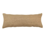 Natural Color Jute Cushion with Filler for Couch, Floor, Car - CS 208 (30x90cm)