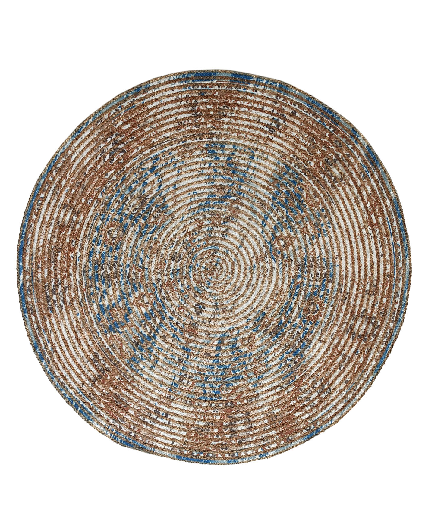 1673694529_IMG_20220924_095800.jpg Luxurious Handmade Multi Color Jute & Pet Yarn Entryway Round Braided Rug - BR 023 (150cm)