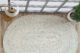 Amazing Handmade White & Black Color Oval Wool Floor Braided Rug - BR 047 (200x300cm) - الصورة 4