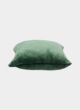 Green Color Velvet Cushion with Filler for Bedroom, Office, Car - CS 234 (45x45cm) - الصورة 2
