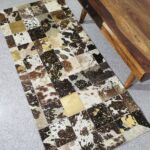 Premium indoor & outdoor leather rug LR 005 - 80x200cm
