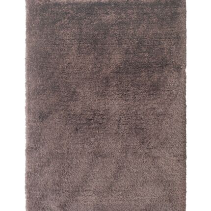 Luxurious brown shaggy rug MPS 04 for living room, 200x300cm