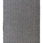 Black & White Color Home Decor Polyester Woven Rug - WR 031 (200x300cm)