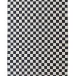 Black & White Decorative Woven Rug - WR 029 (200x300cm)