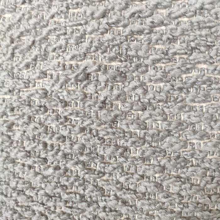 45x45cm grey polyester cushion CS-254 with filler, decorative woven design perfect for versatile indoor and outdoor decor by Ramsha Home.