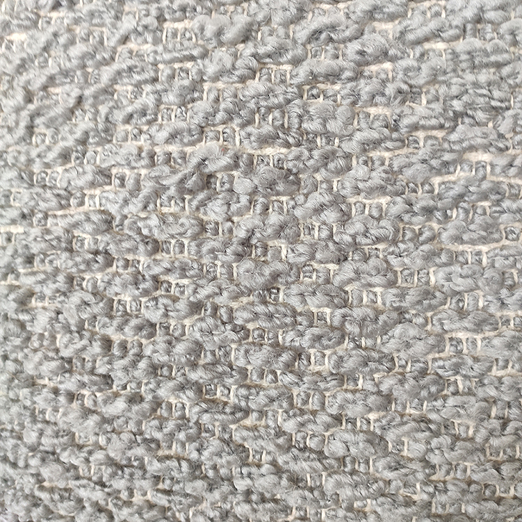 Polyester Cushion CS-254: Cozy Grey Comfort for Any Setting 45x45cm grey polyester cushion CS-254 with filler, decorative woven design perfect for versatile indoor and outdoor decor by Ramsha Home.