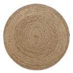 Stunning Handmade Jute Round Braided Rug - BR 055 (200cm)