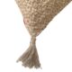 Modern farmhouse jute cushion CS-195, 60X60cm