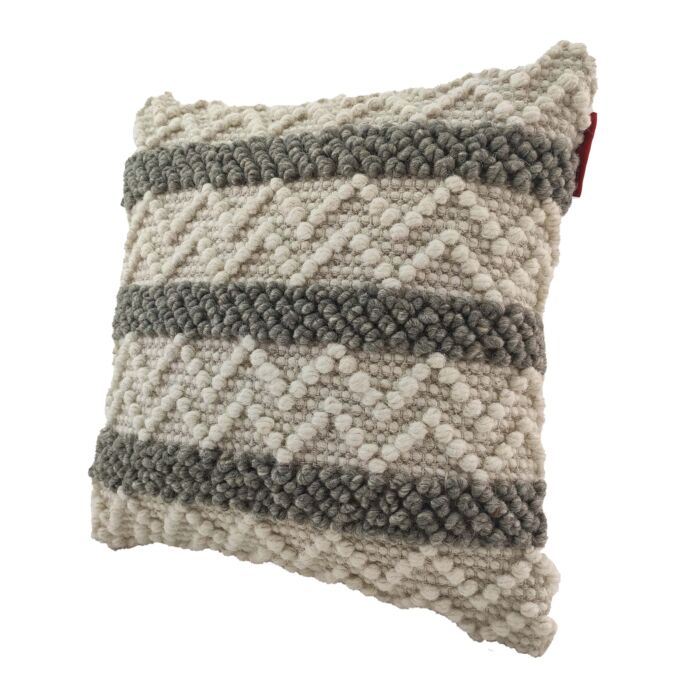 ⁦Multi Color Cotton & Wool Cushion - CS 161(45x45cm)⁩ - الصورة ⁦2⁩