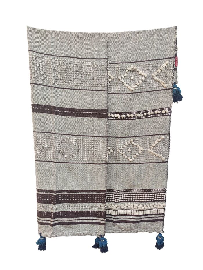 Vibrant kids room decor cotton throw TAL-039, 125x150cm