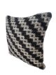 Black & White Color Polyester Cushion with Filler for Living Room, Bed, Playroom - CS 257 (45x45cm) - الصورة 2