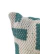 Light Blue & Cream Color Polyester Cushion with Filler for Hallway, Office - CS 256 (45x45cm) - الصورة 3