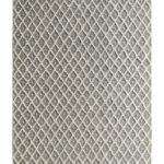 The durability and style of a woven rug suitable for both indoor and outdoor use by Ramsha Home