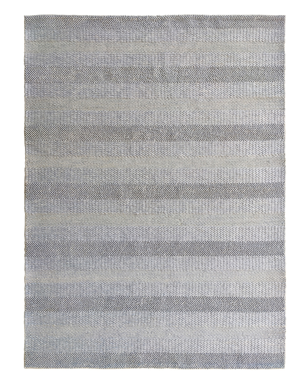 Natural & Grey Polyester-Cotton Woven Rug SR 041 (250x350cm) - Versatile Home Decor by Ramsha Home Natural & Grey Polyester-Cotton Woven Rug - SR 041 (250x350cm)