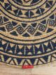 Luxury handmade braided printed rug BR 059 (90cm) by Ramsha Home