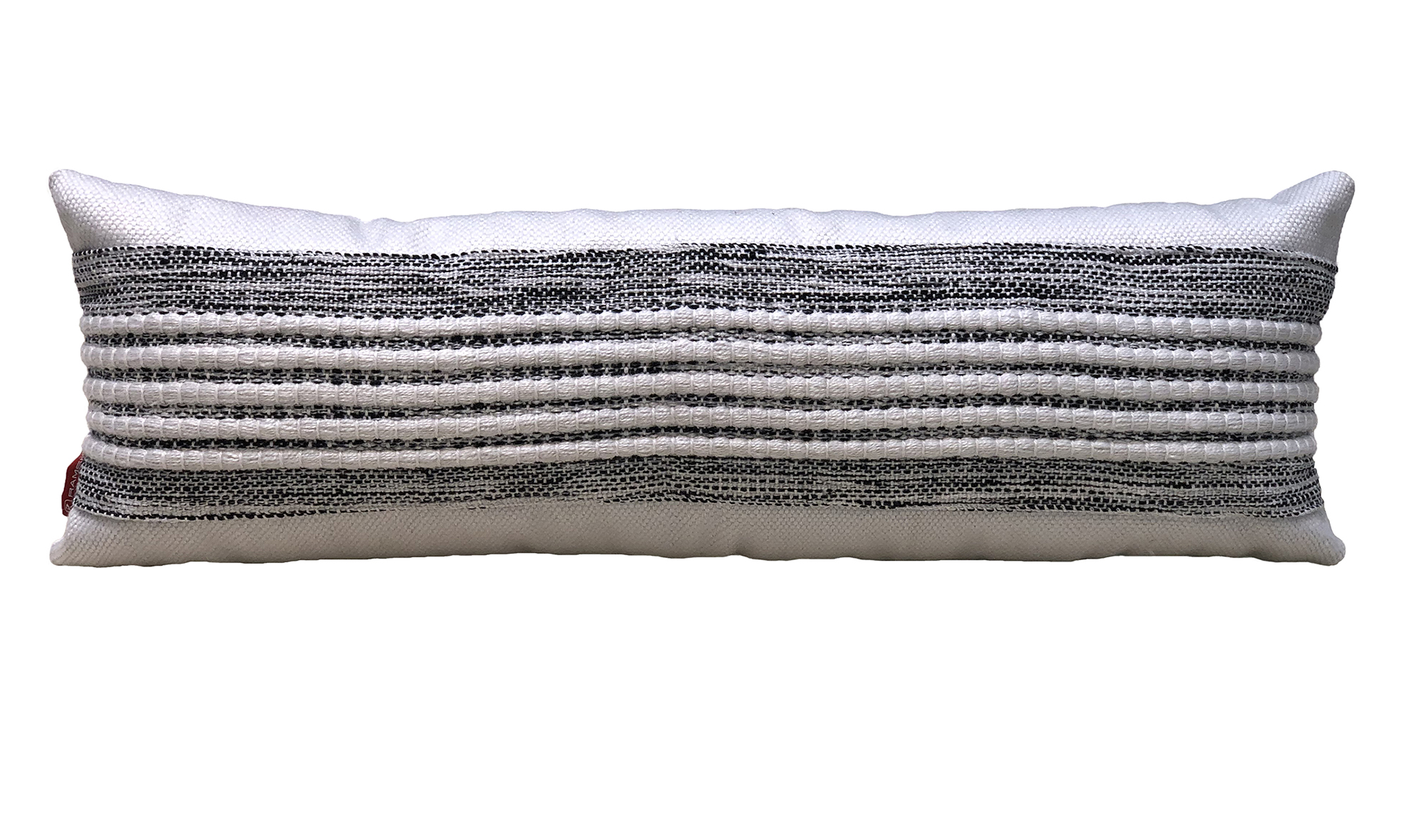 Multi-Color Polyester Cushion CS-249 - Handcrafted for Comfort, 30X90cm Handcrafted woven cushion CS-249, colorful accent for home decor