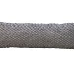 Woven cushion CS-254, grey indoor and outdoor decor, 30X90cm