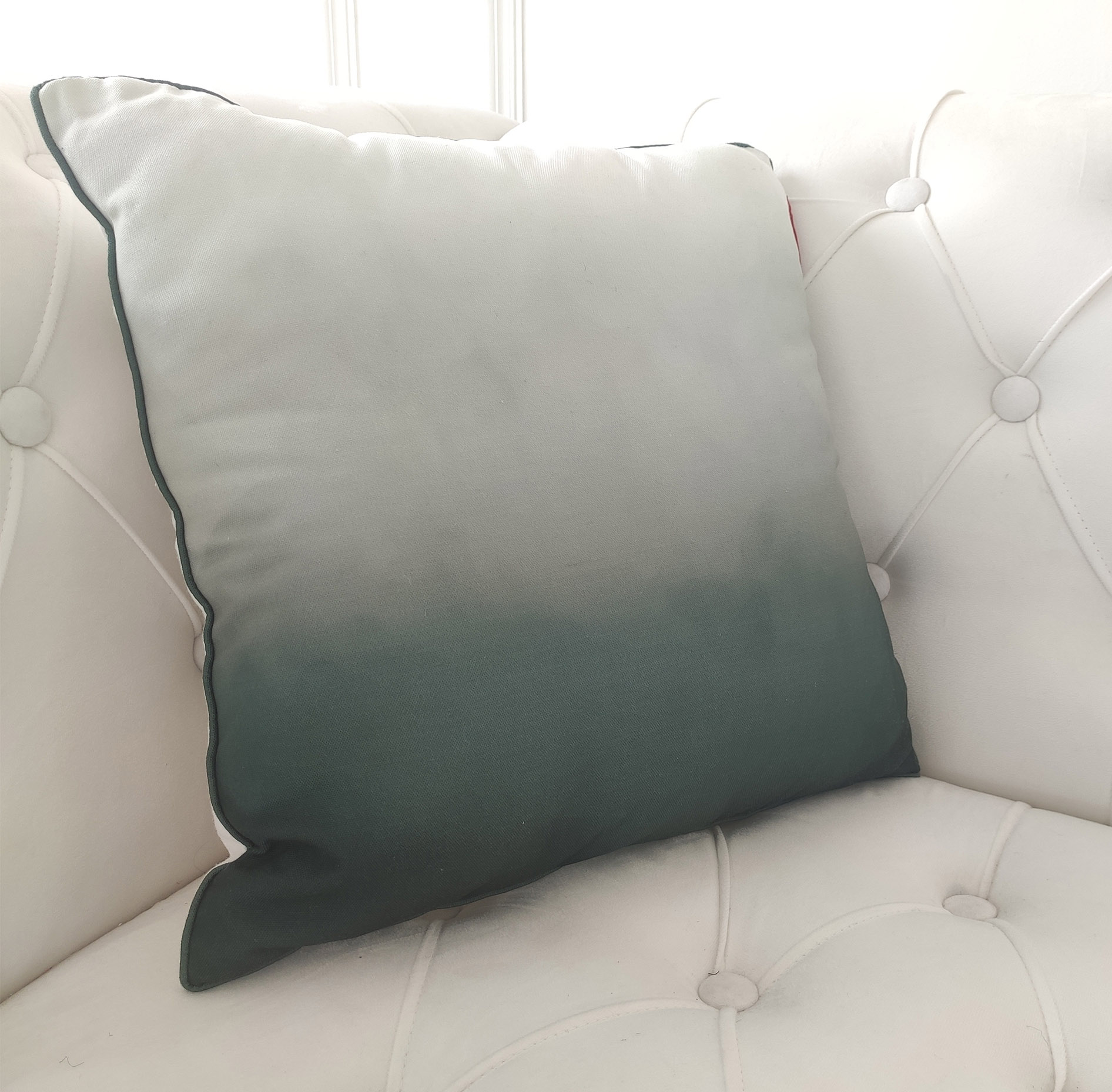 Soft Rainbow Grey Cushion CS-274 - Cozy Polyester, 45X45cm Soft rainbow grey cushion with filler CS-274, 45X45cm