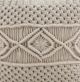 Natural White Macrame Cushion - CS 169 (60x60cm) - الصورة 3