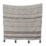 Soft multi color throw for kids room TAL-039, 125x150cm