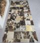 Modern 80x200cm leather rug LR 005 - indoor use