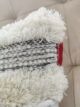 Eco-friendly wool and cotton cushion with filler CS-280, natural color, 60X60cm