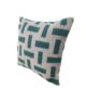 Light Blue & Cream Color Polyester Cushion with Filler for Hallway, Office - CS 256 (45x45cm) - الصورة 2