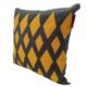 Black & Gold Color Cotton Cushion with Filler for Window Seat, Cafe, Couch - CS 258 (45x45cm) - Image 2