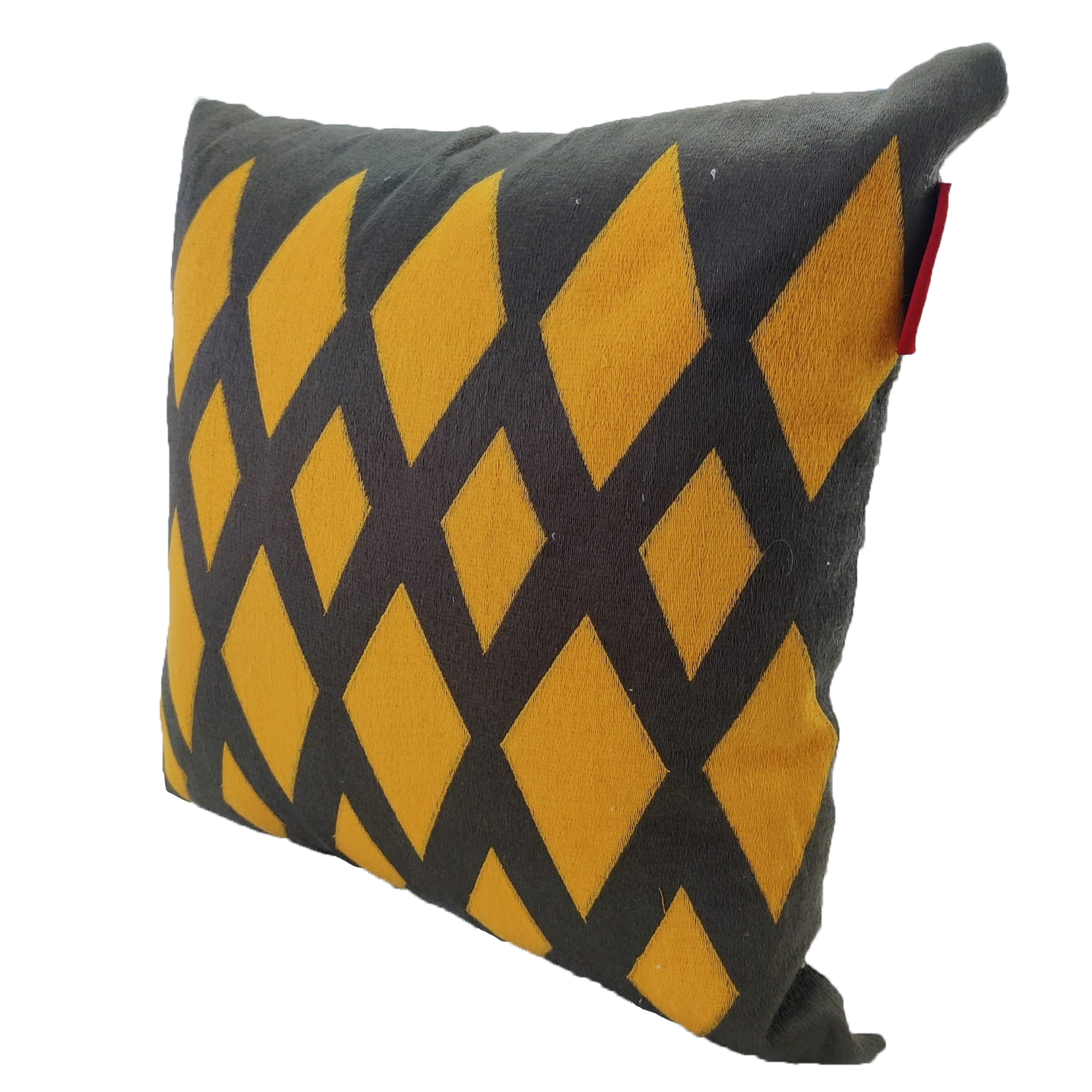 4535 Black & Gold Color Cotton Cushion with Filler for Window Seat, Cafe, Couch - CS 258 (45x45cm) - Image 2