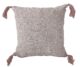 Cozy polyester cushion, pink color, 45x45cm