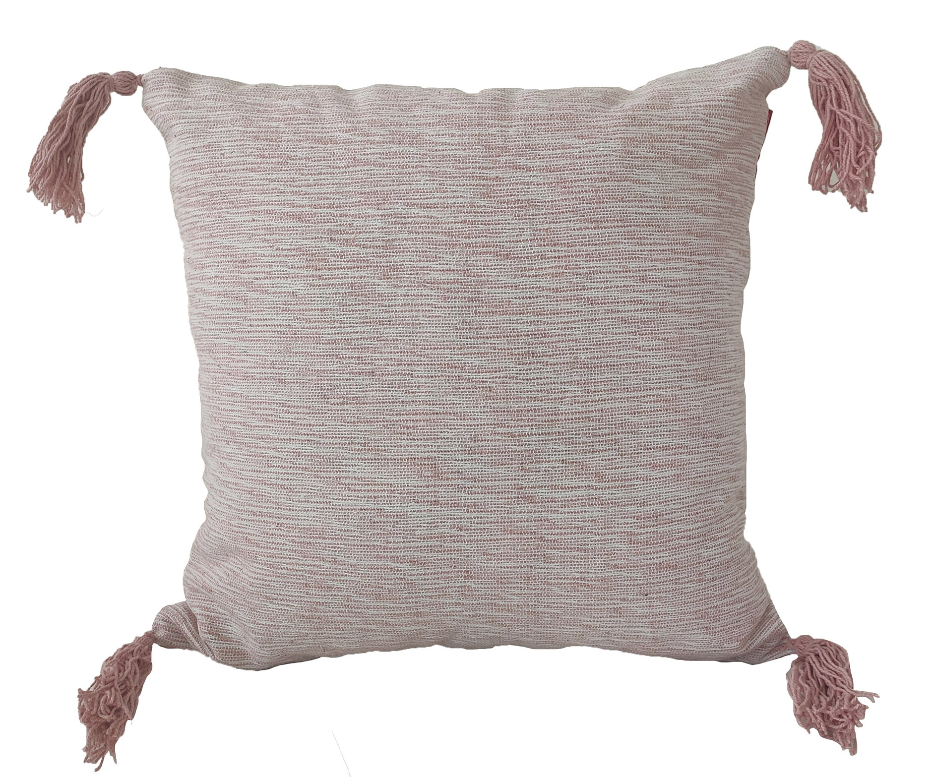 Cozy Polyester Cushion - Pink Color, Perfect for Sofa or Office, 45x45cm Cozy polyester cushion, pink color, 45x45cm