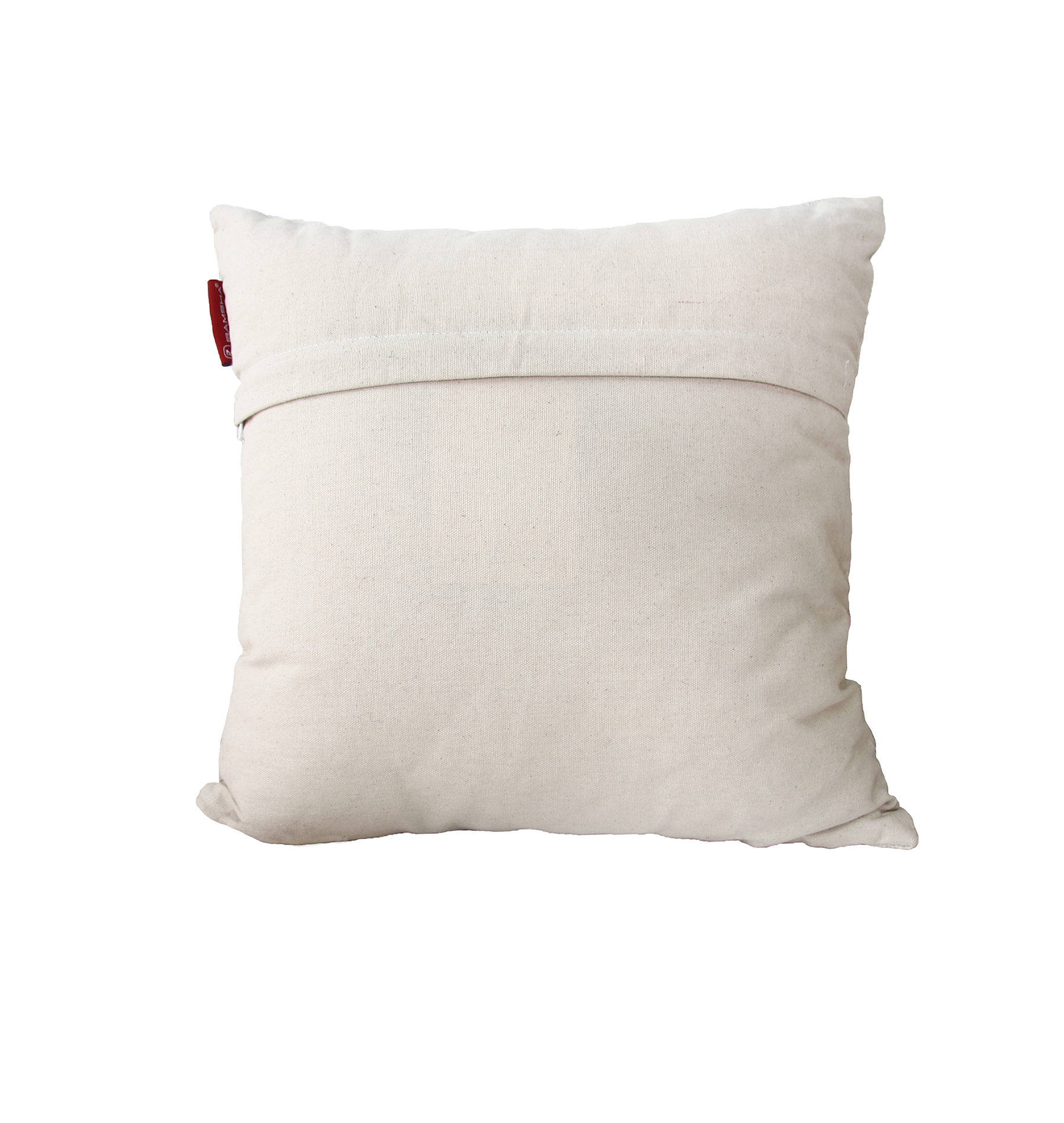 Yellow Embroidered Cushion CS-259 - 45x45cm for Cafe and Couch Decor by Ramsha Home Yellow cotton cushion CS-259 with beautiful embroidery, 45x45cm, ideal for cafe and couch decor by Ramsha Home.