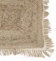 Natural Color Jute Cushion with Filler for Car, Living Room - CS 145 (45x45cm) - Image 2