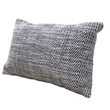 Decorative polyester cushion CS-248, blue color, 30X50cm